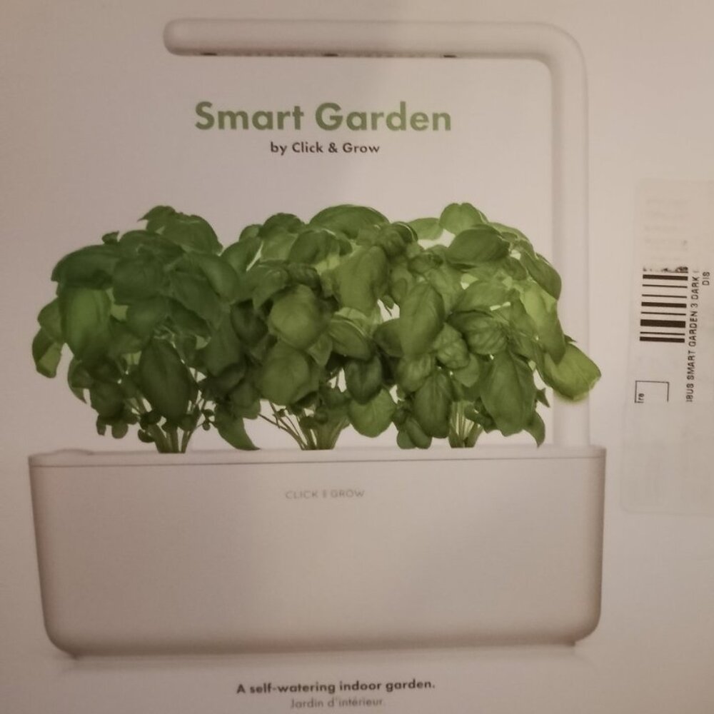 Click & Grow Indoor Herb Garden Kit with Grow Light | Smart Garden for Home